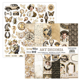 Scrapboys - Art Decoria - 12x12 Paper Pad