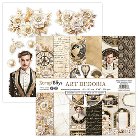 Scrapboys - Art Decoria - 6x6 Paper Pad