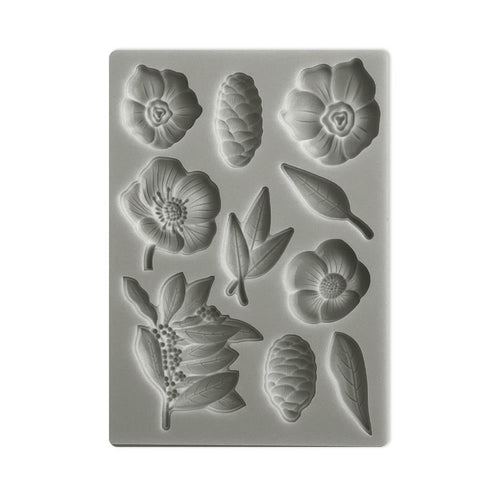 Stamperia - Christmas - Silicone Mould A6 Size - Pinecones