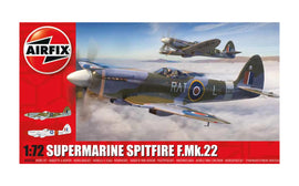 Airfix - Model Kit - Supermarine Spitfire F.MK.22 1:72 (Skill Level 1)